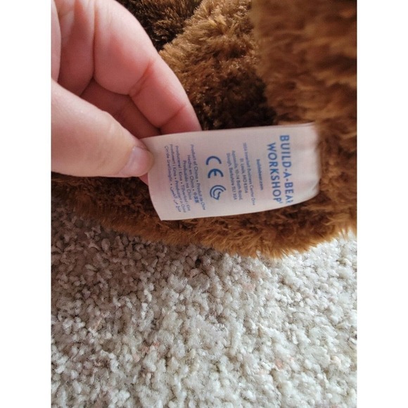 Build A Bear 20th Birthday Bear Plush Brown Moving Joints Stuffed Animal Toy 15” - Picture 3 of 6